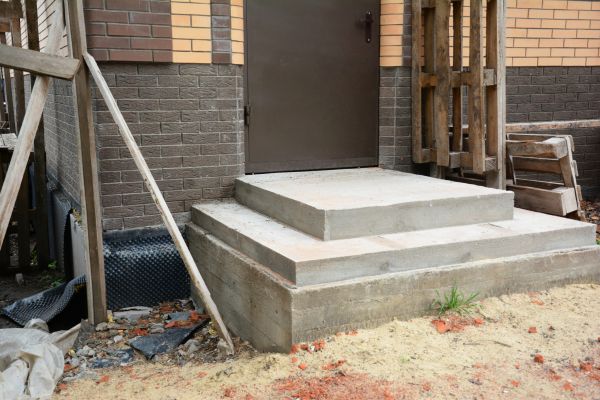 Cost of Cement Steps Construction in Provo