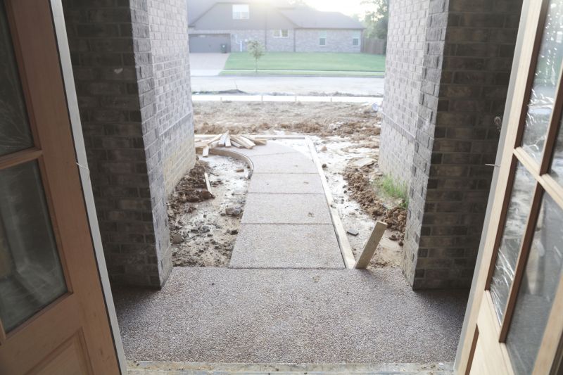 Concrete Walkway Installation