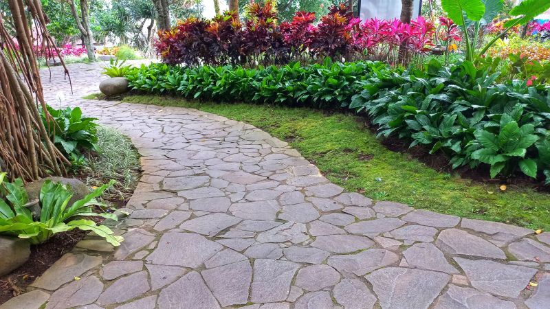Paved Walkway Construction